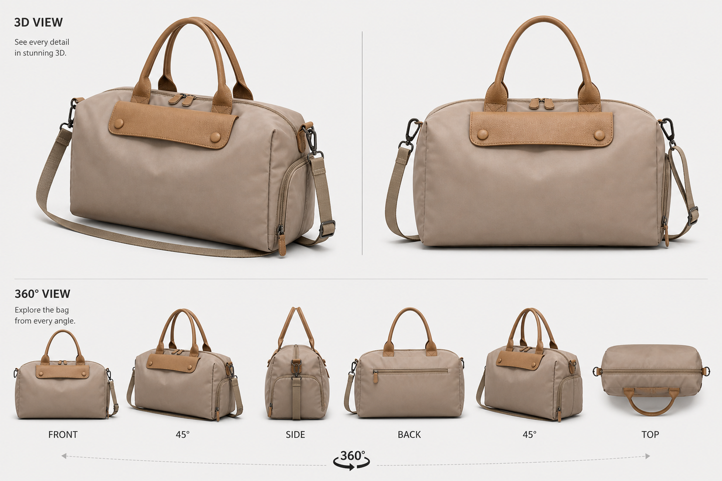 Modern Travel Bag – Sleek Design for Everyday & Getaway Use