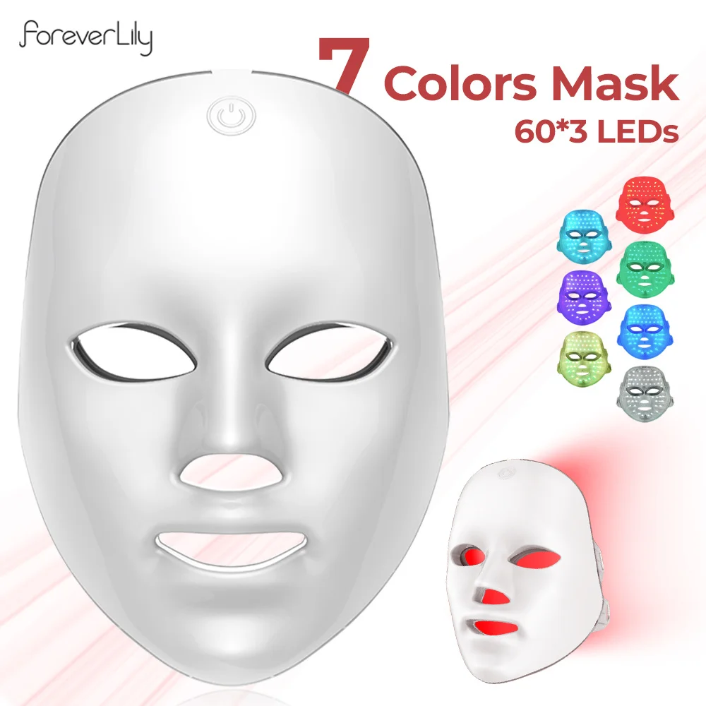 7-Color LED Photon Facial Mask