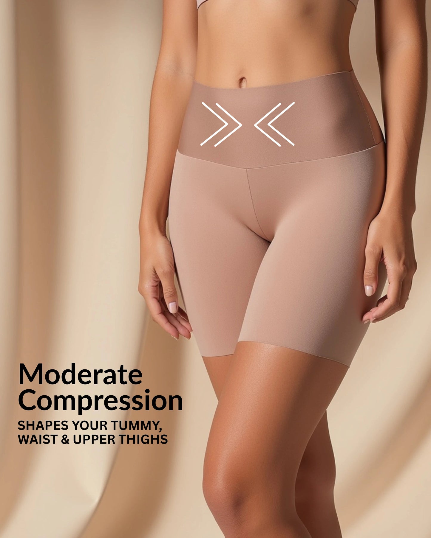 Seamless Sculpting Slip Shorts detail