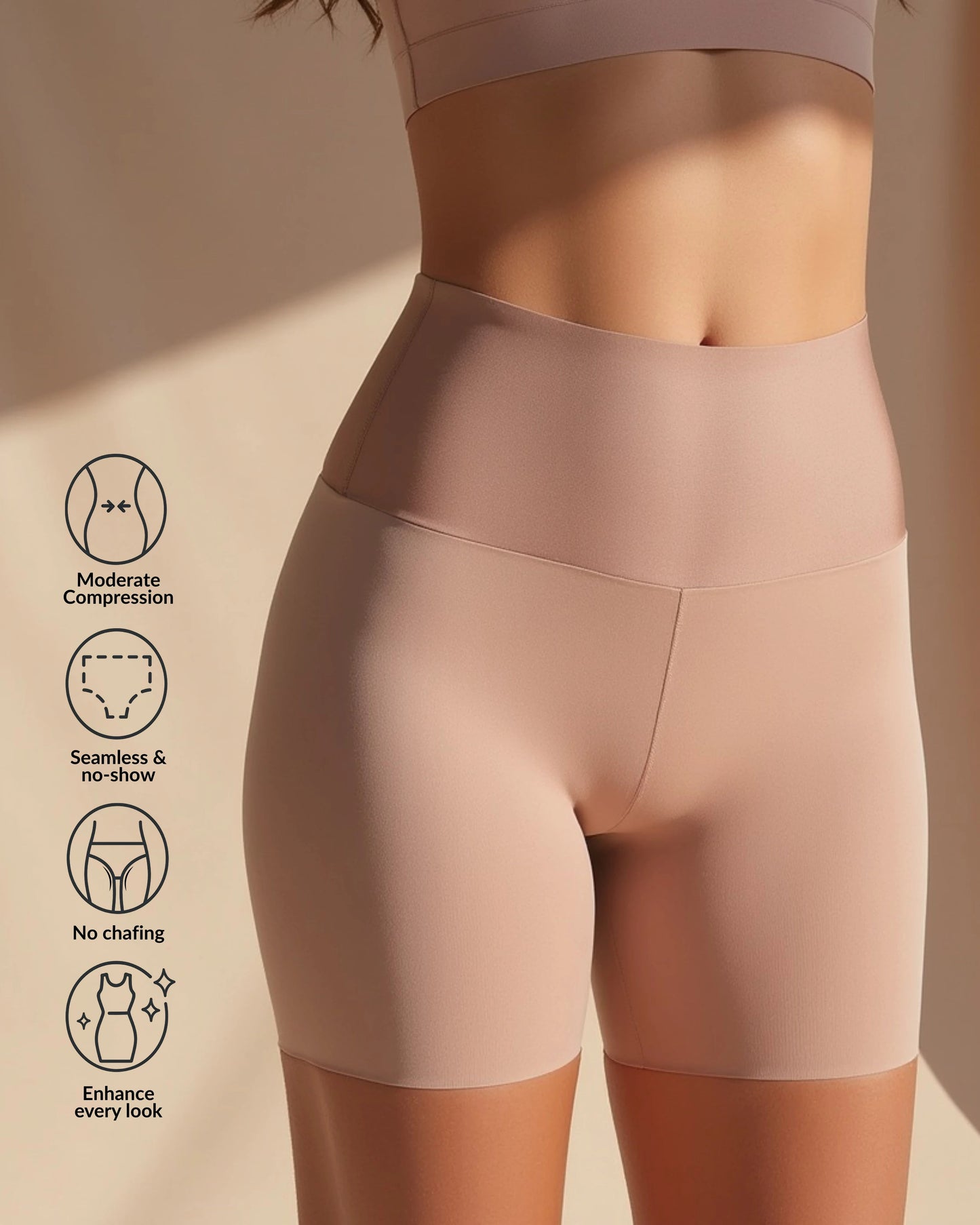 Seamless Sculpting Slip Shorts fit
