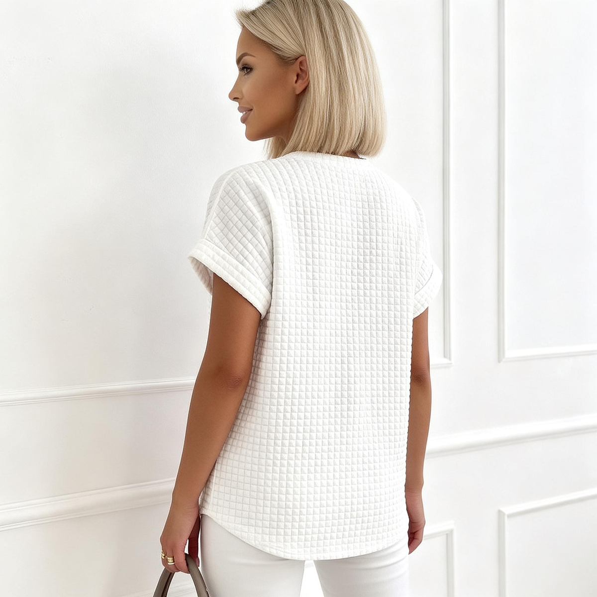 Essential Cotton Crew Neck Tee