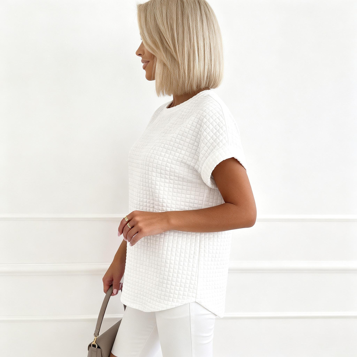 Essential Cotton Crew Neck Tee