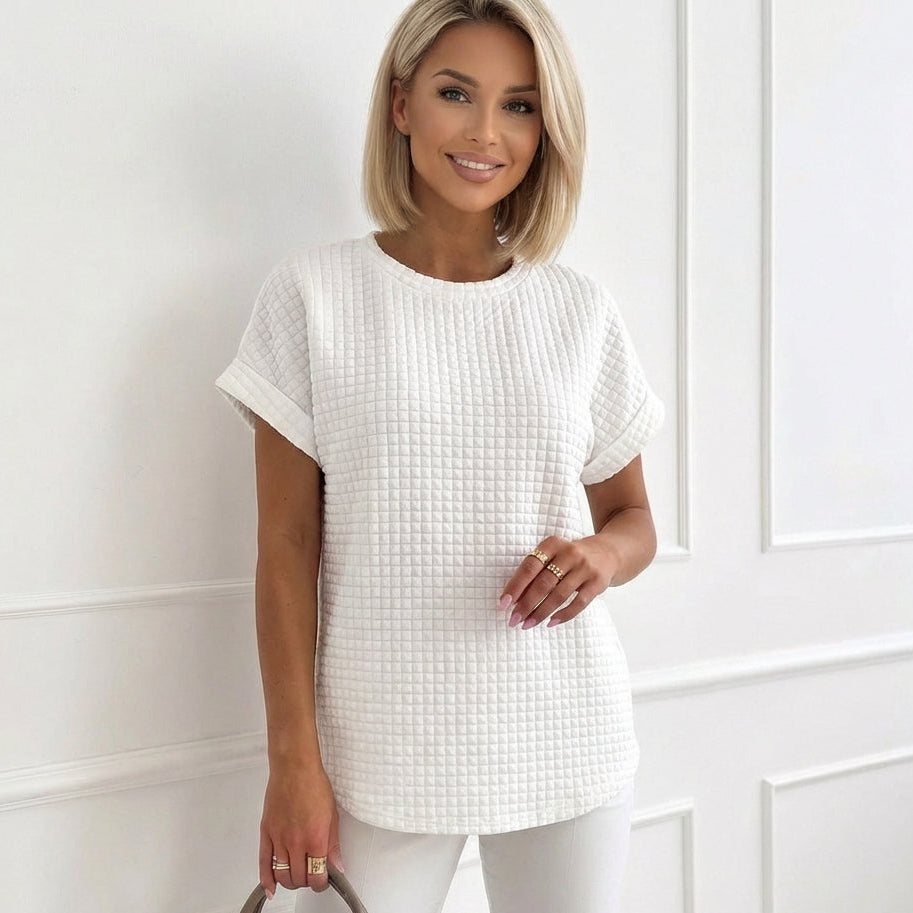 Essential Cotton Crew Neck Tee