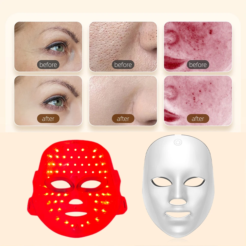7-Color LED Photon Facial Mask