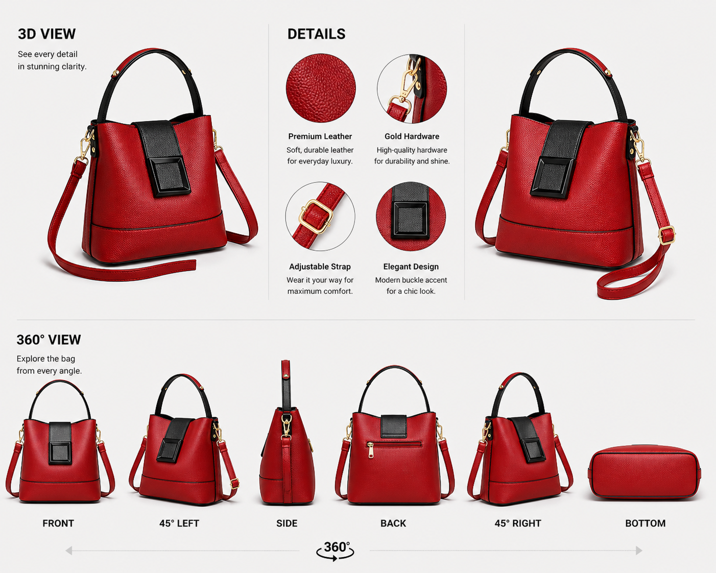 Modern Elegance Handbag – Bold Elegance for Everyday Style