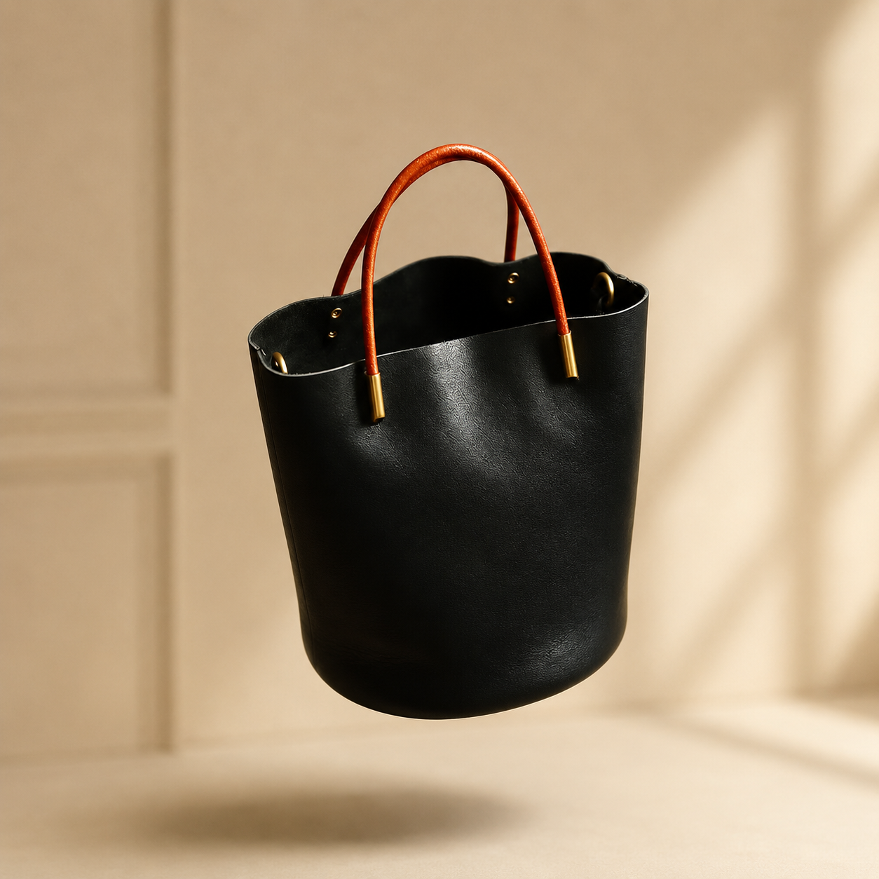 Elegant Green Bucket Bag – Natural Style with Modern Versatility