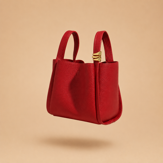 Scarlet Chic Handbag – Elegant Red Edition