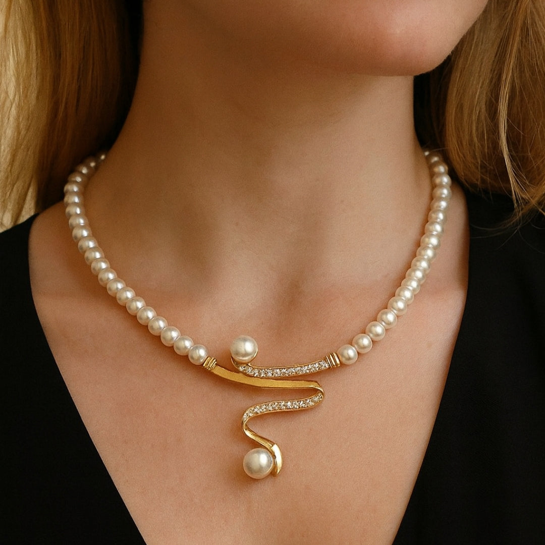 Pearl Necklace Set - te beoordelen