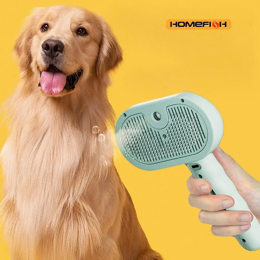Steam Grooming Brush for Pets