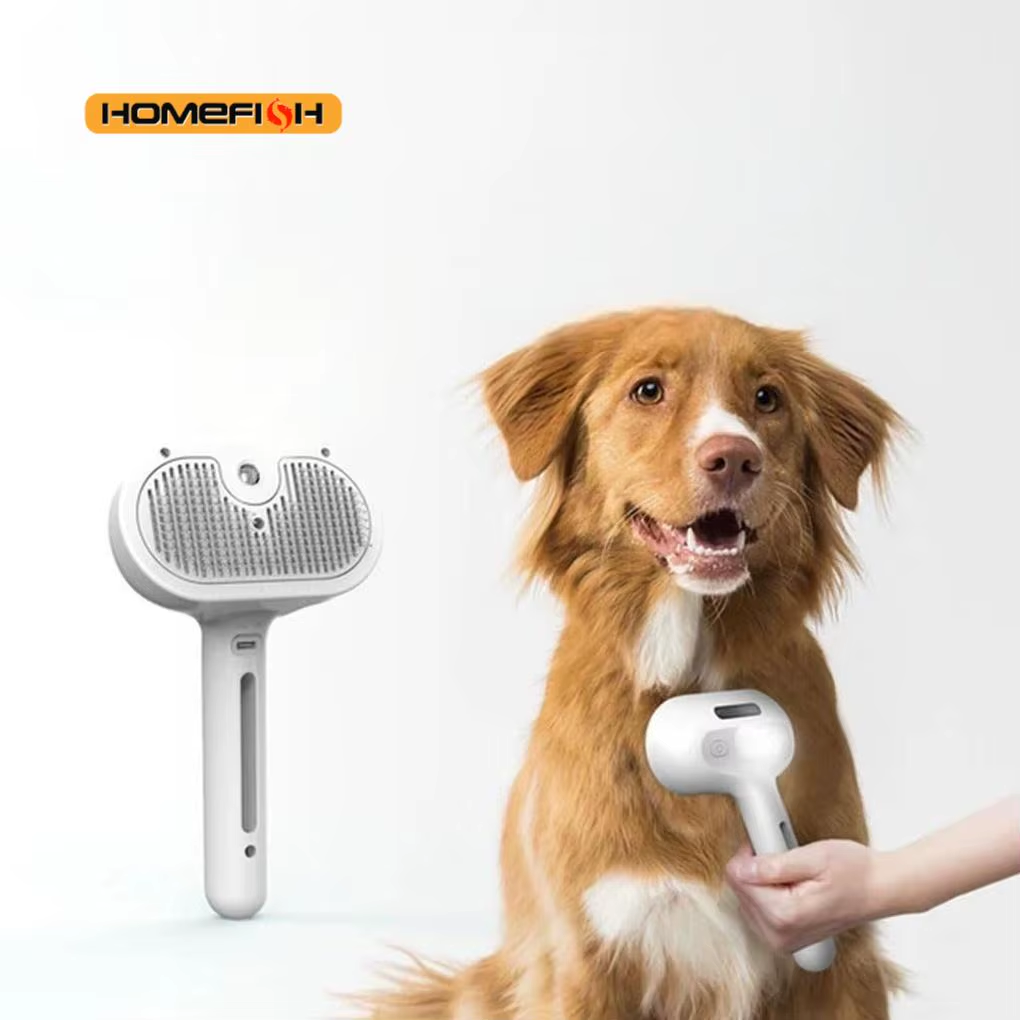 Steam Grooming Brush for Pets