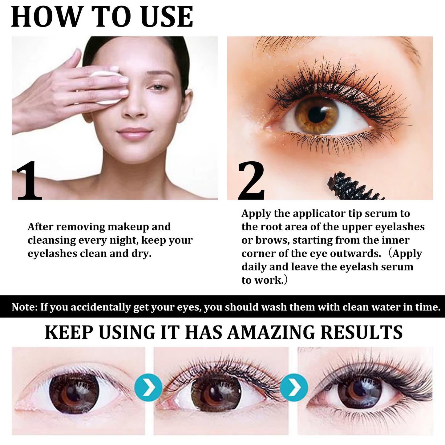 Castor Oil Eyebrow & Eyelash Serum