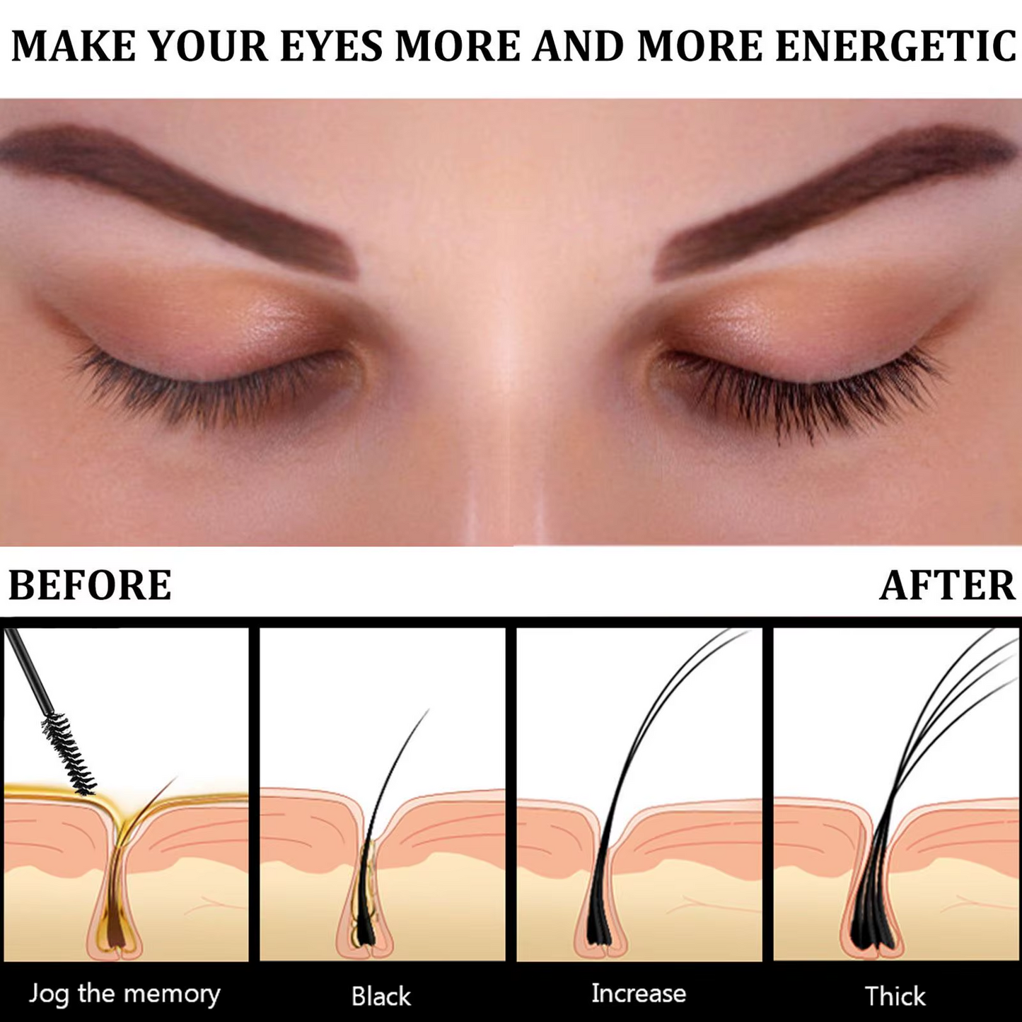 Castor Oil Eyebrow & Eyelash Serum