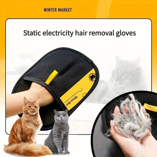 Reusable Pet Hair Removal Gloves