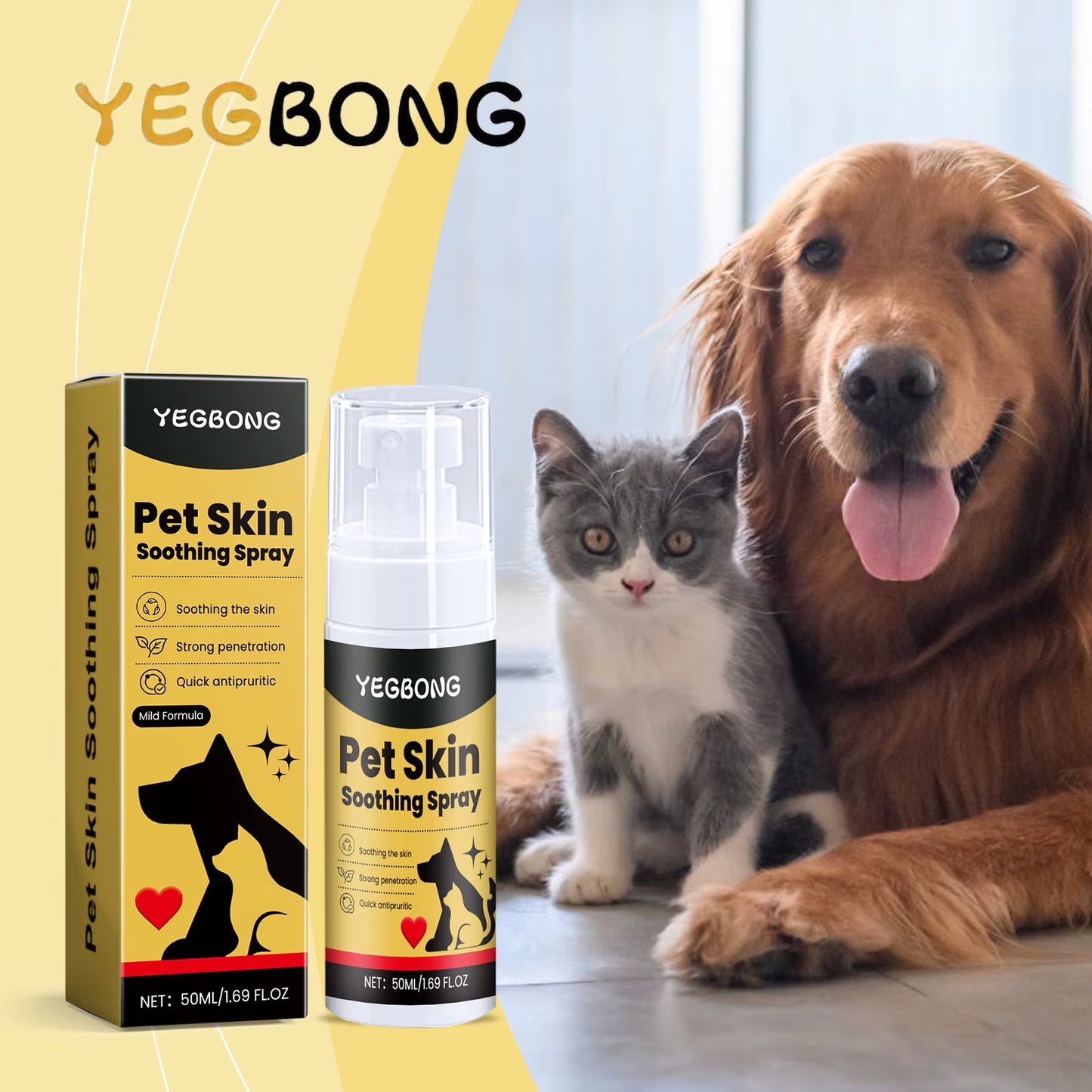 Pet Skin Care Spray