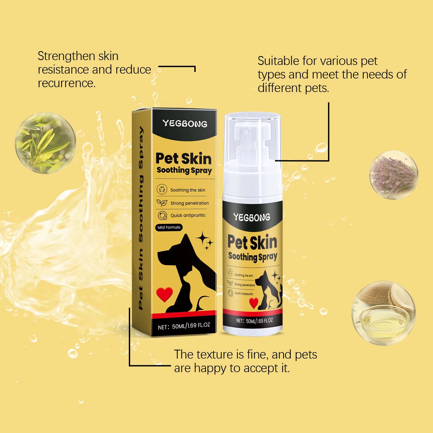Pet Skin Care Spray