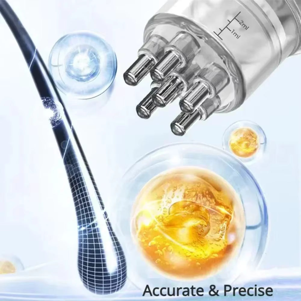 Portable Scalp Applicator Comb